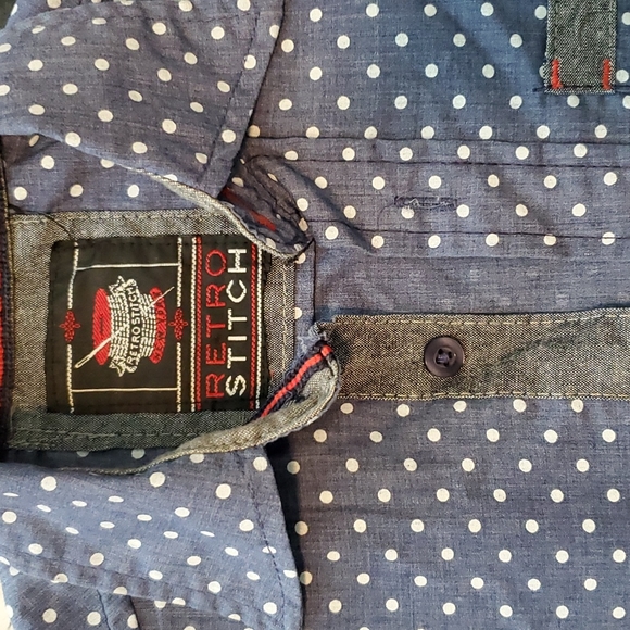 Toddler boy Denim button Shirt - Picture 2 of 2